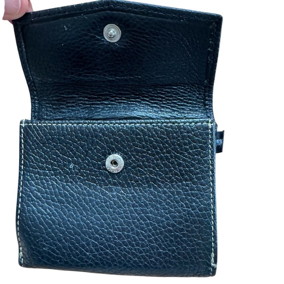 Vintage Brighton Pebble Black Leather Wallet Buckle - Picture 7 of 11